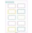 Stickers plancha Love pastel 10s 1u